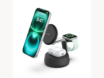 Belkin UltraCharge Pro 3-in-1 Magnetic Charging Dock with Qi2 25W