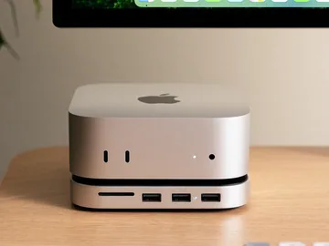 Satechi Mac Mini M4 Stand & Hub with SSD Enclosure