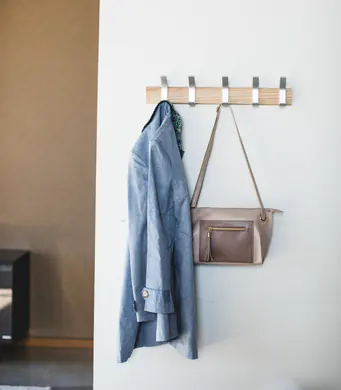 Yamazaki Home Rin Wall-Mounted Coat Rack