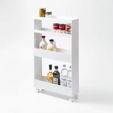 Yamazaki Home Tower Slim Rolling Wagon