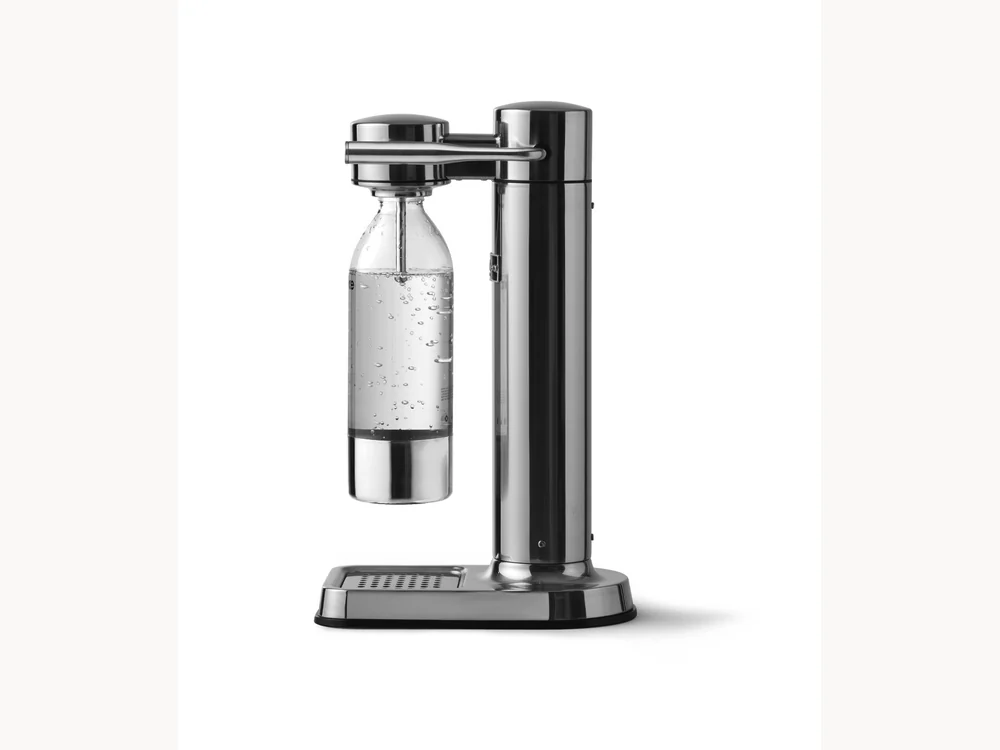 Aarke Carbonator 3 stainless steel side view