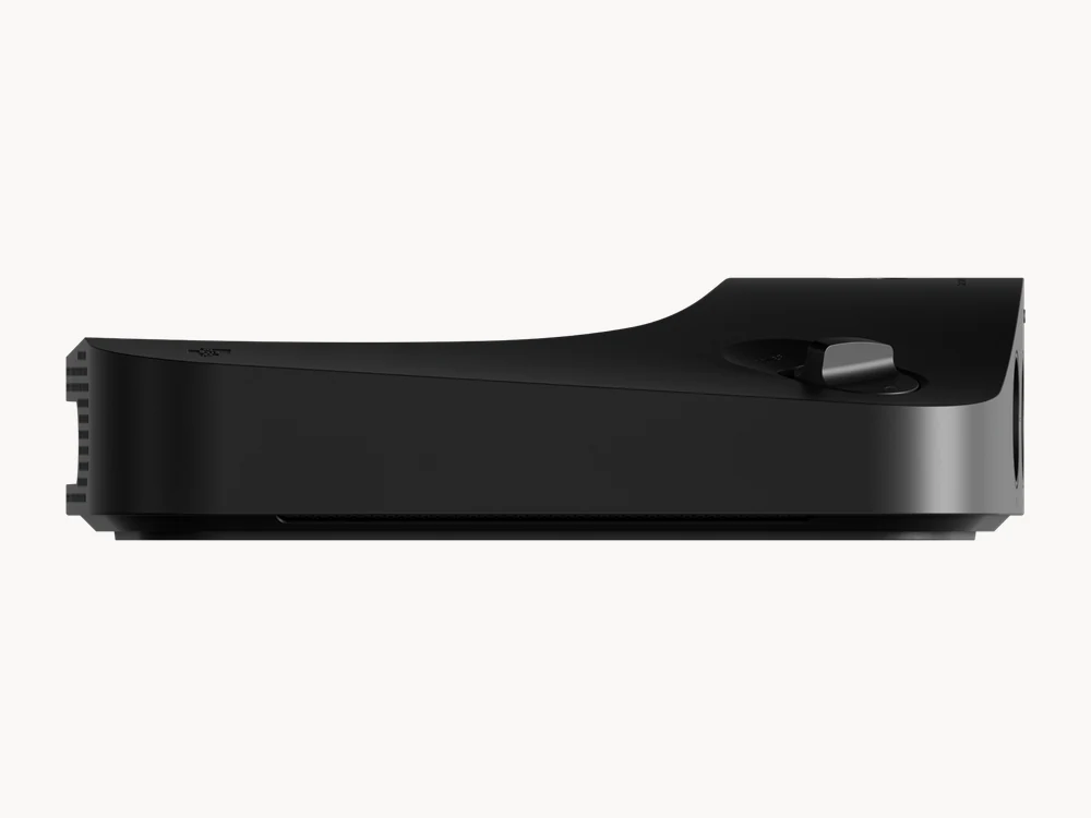 Analogue 3D side profile black console