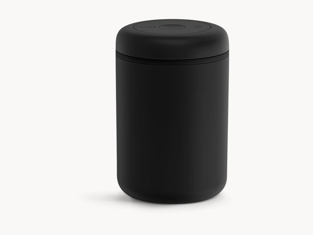 Fellow Atmos Vacuum Canister matte black version