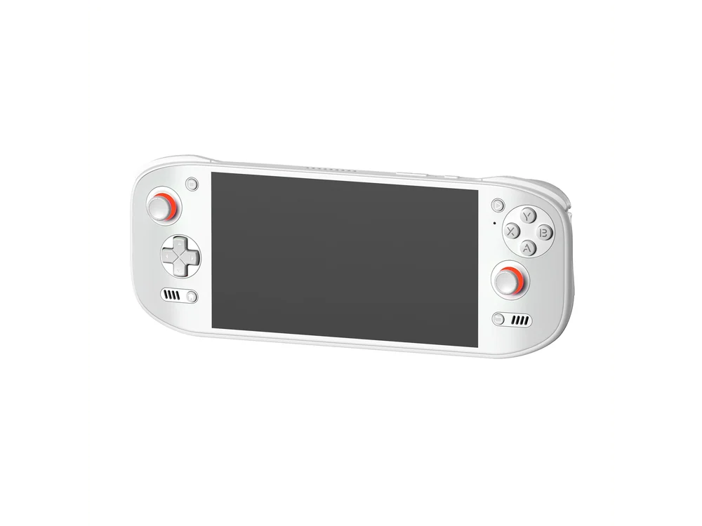 AYN Odin2 Portal white handheld gaming device