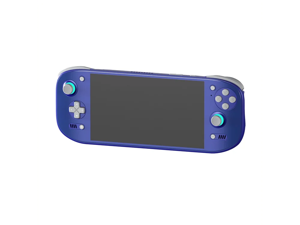 AYN Odin2 Portal blue handheld gaming device