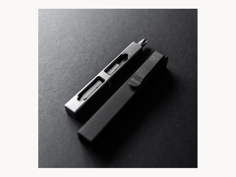 Big Idea Design Bit Bar Inline with bits and parts arranged