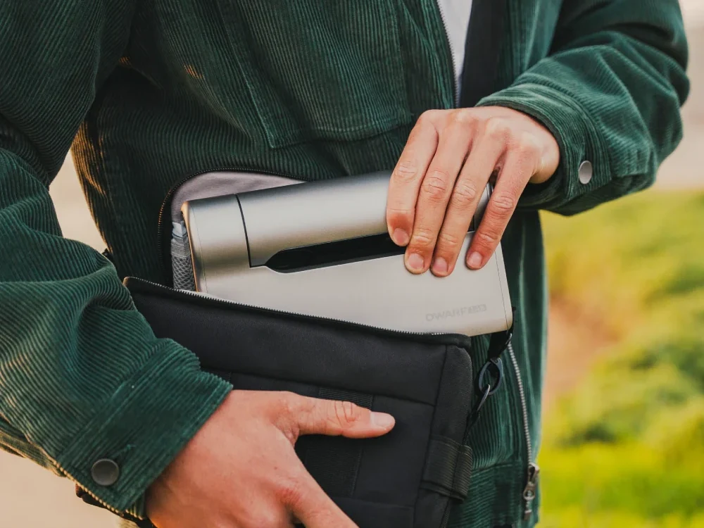 DWARF 3 smart telescope shown in portable outdoor setup
