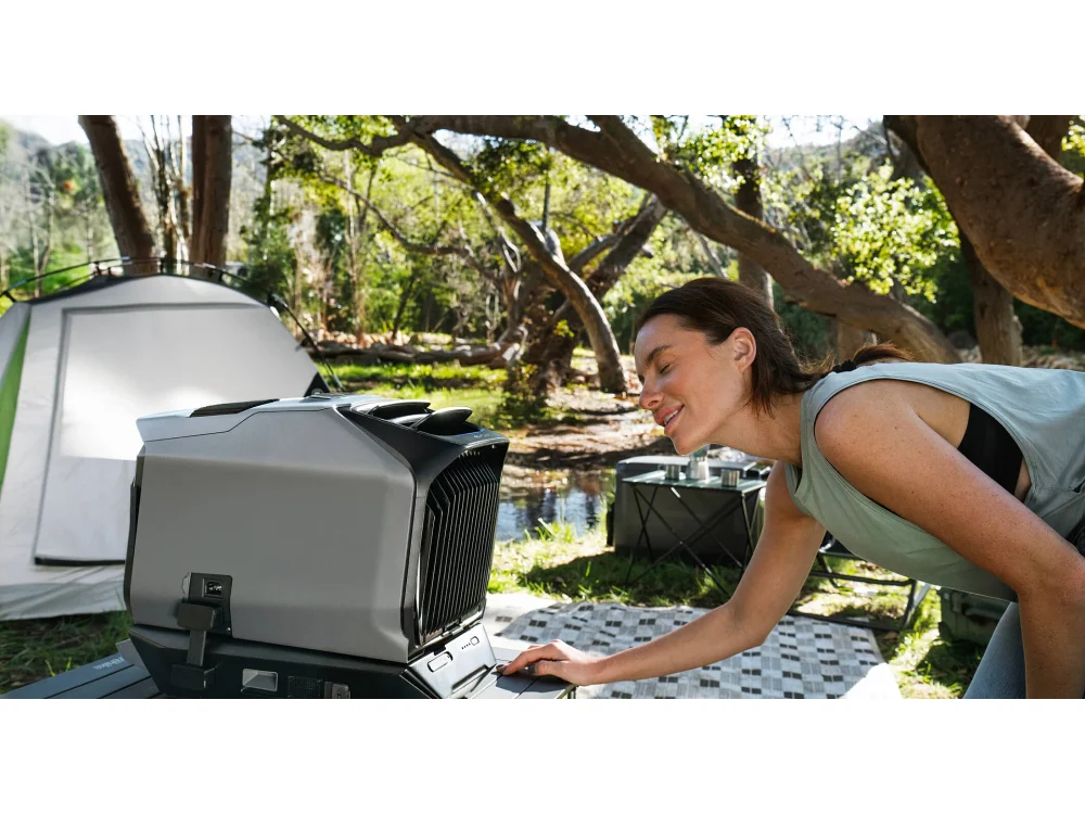 EcoFlow WAVE 3 portable air conditioner in use