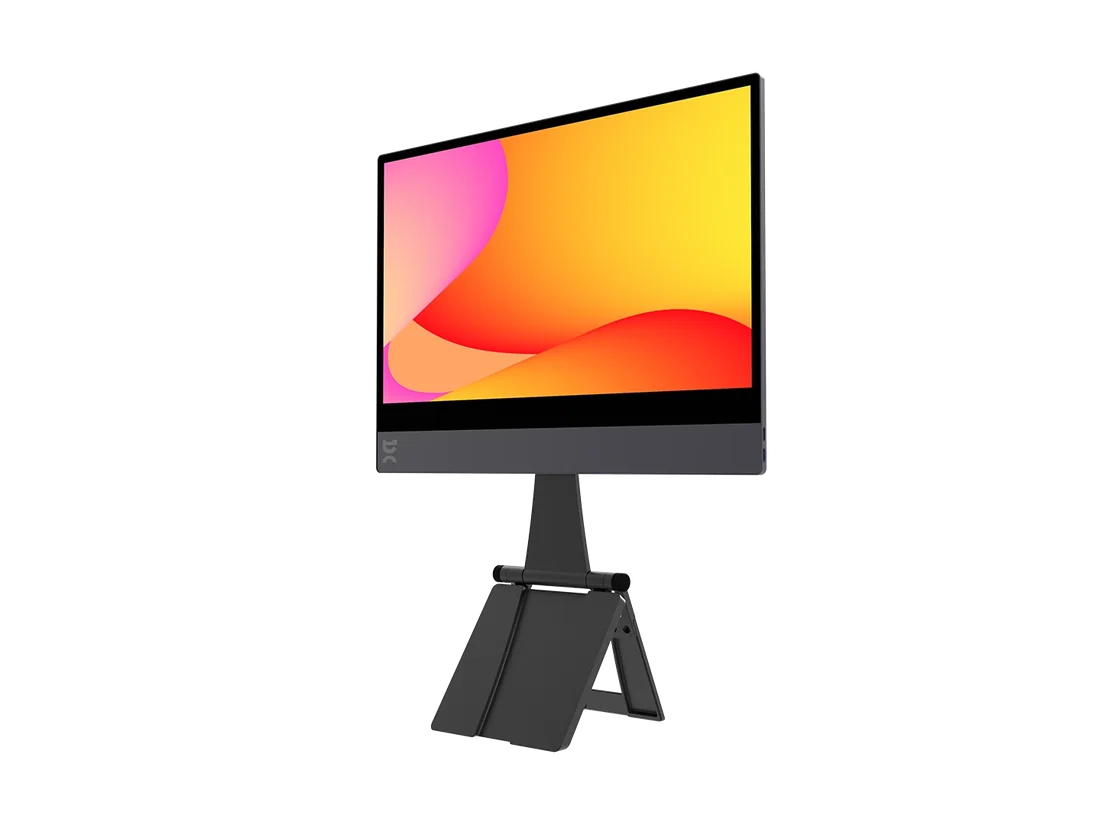 espresso Display 15 portable monitor angled on a stand