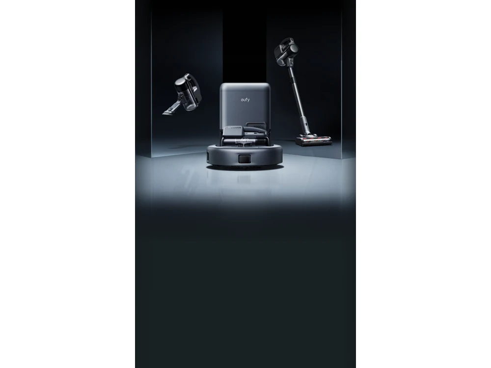eufy E20 robot vacuum cleaning a floor