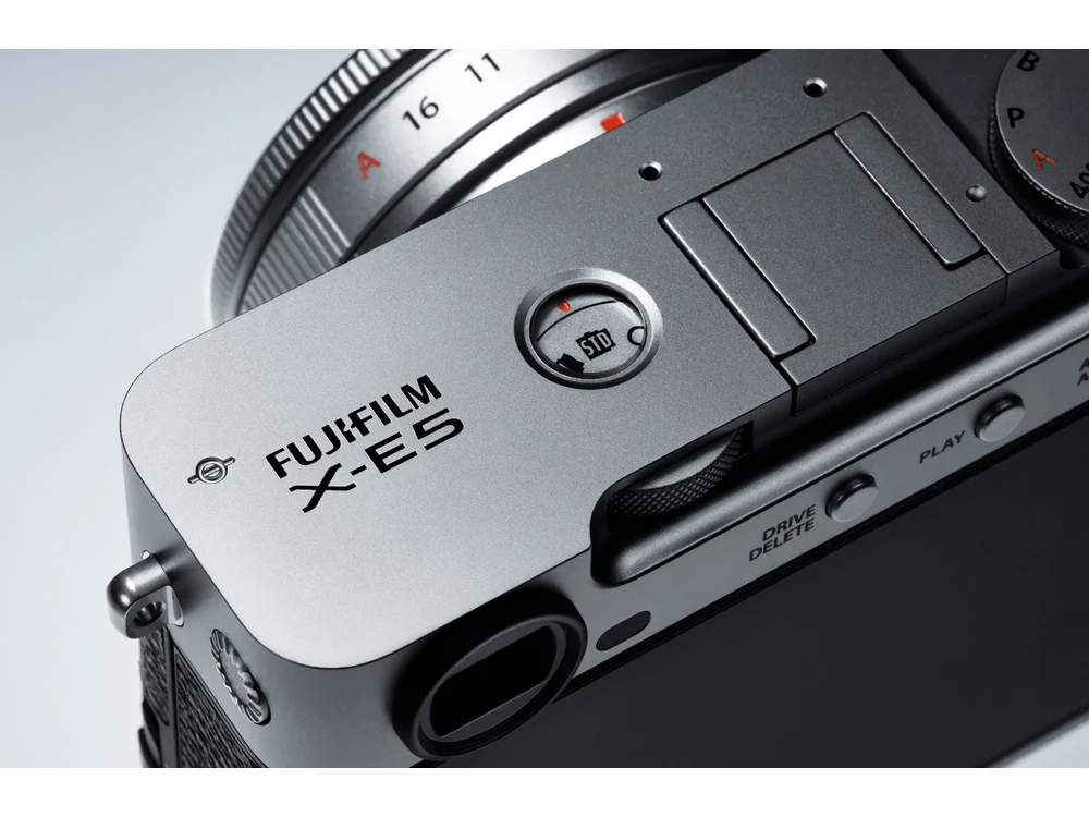 Fujifilm X-E5 film simulation dial
