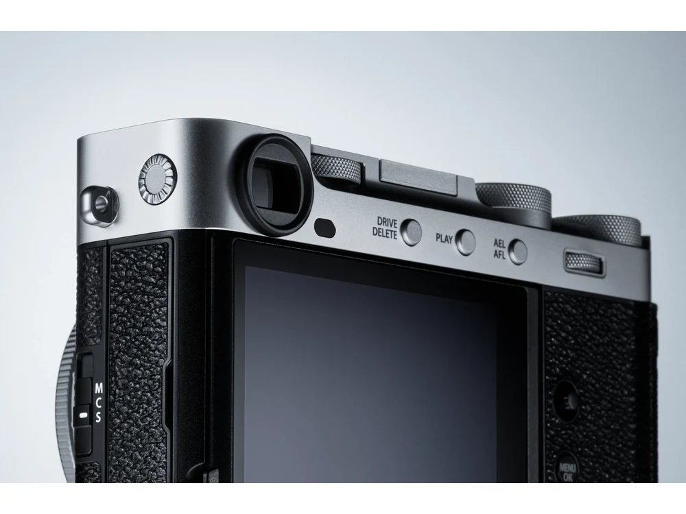 Fujifilm X-E5 camera detail