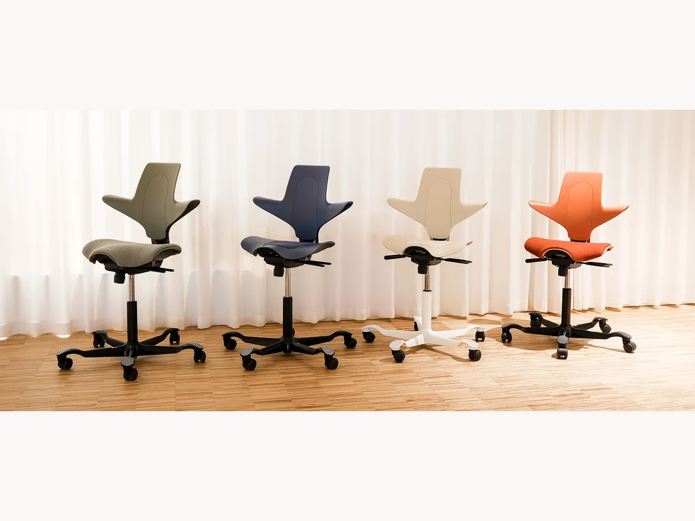 HÅG Capisco Puls chair in a bright studio setting