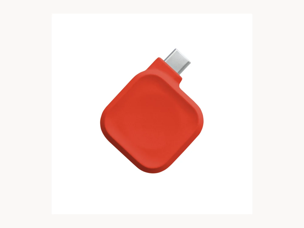 Hellomaco GO Apple Watch Charger red color