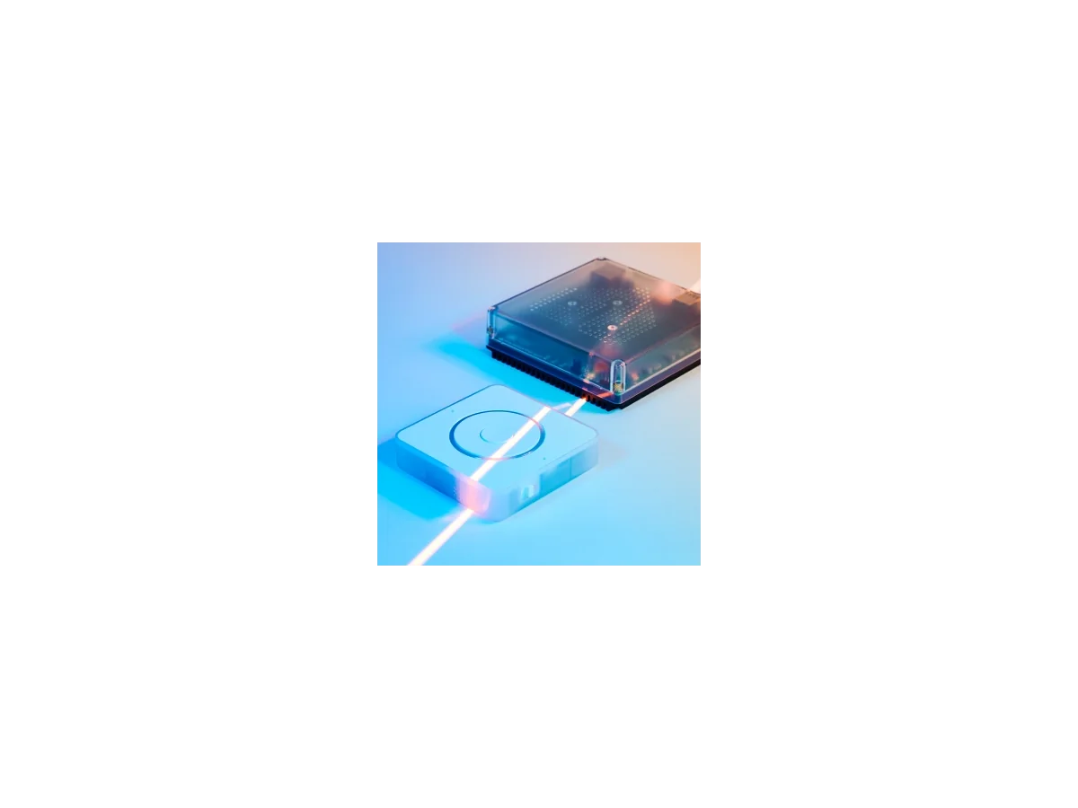 Home Assistant Voice Preview Edition beside a Home Assistant device