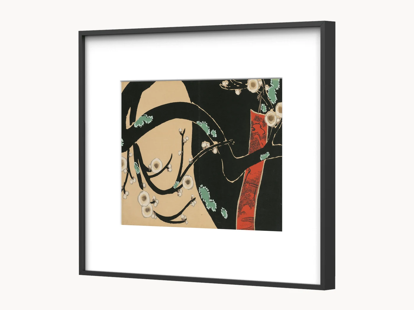 Angled view of InkPoster Affresco 13.3 frame
