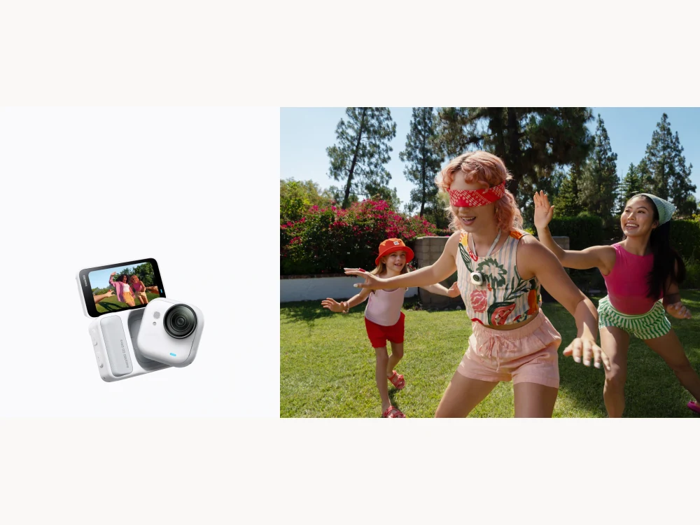 Insta360 GO Ultra camera with Action Pod