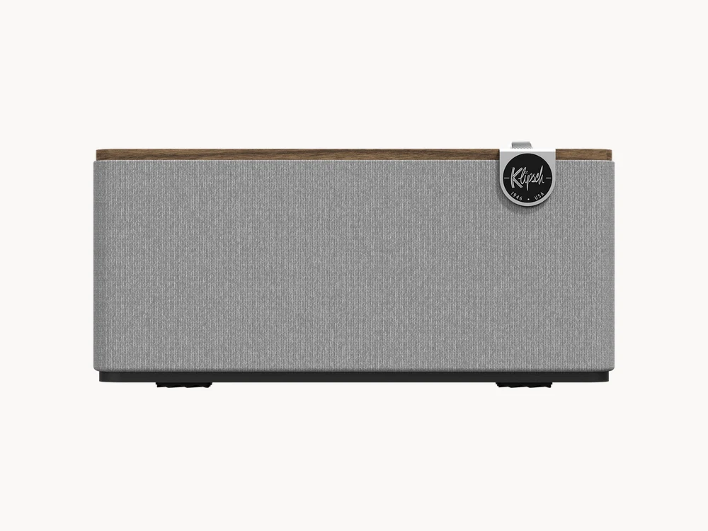 Klipsch The One Plus walnut front view