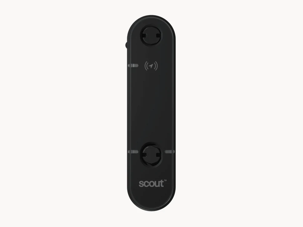 Knog Scout retail pack with bike alarm device