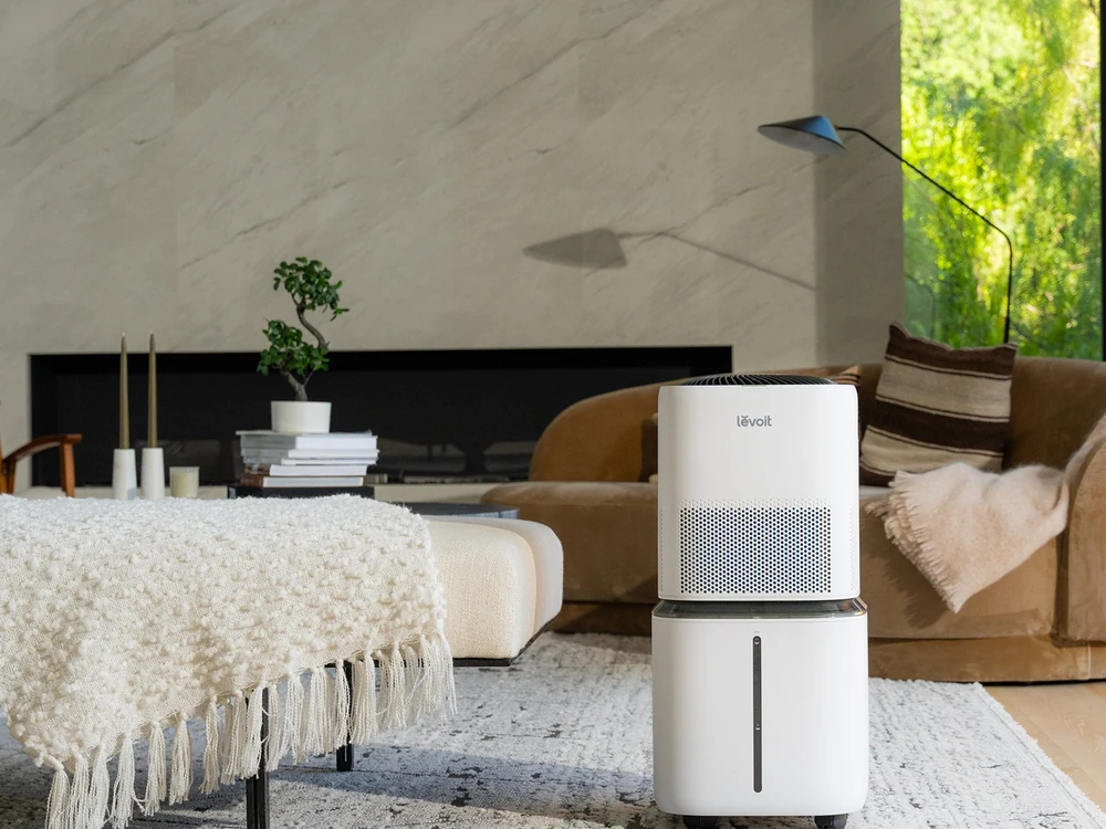 Levoit Superior 6000S Smart Evaporative Humidifier in a bedroom