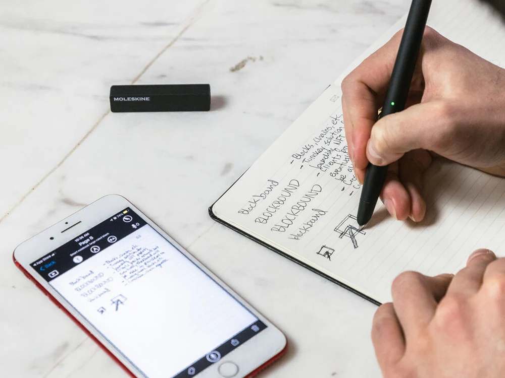 Moleskine Smart Writing Set lifestyle desk image