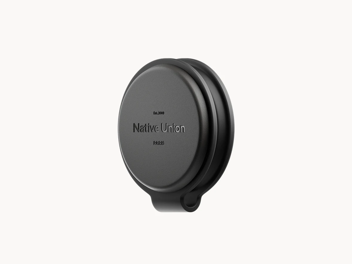 Native Union Voyage charger folded closed in black