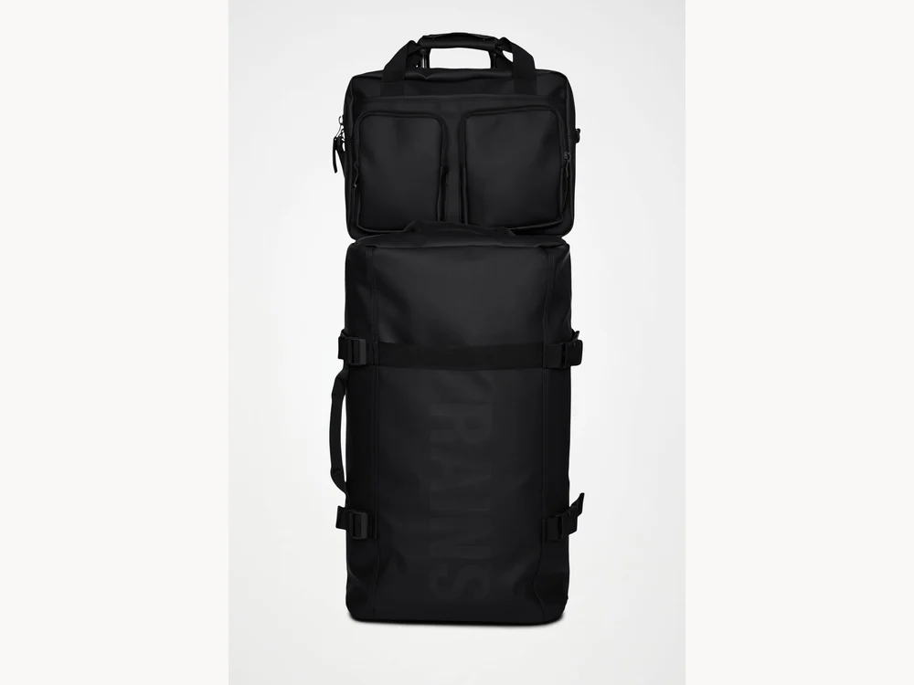 Rains Texel Tech Bag material and zipper detail
