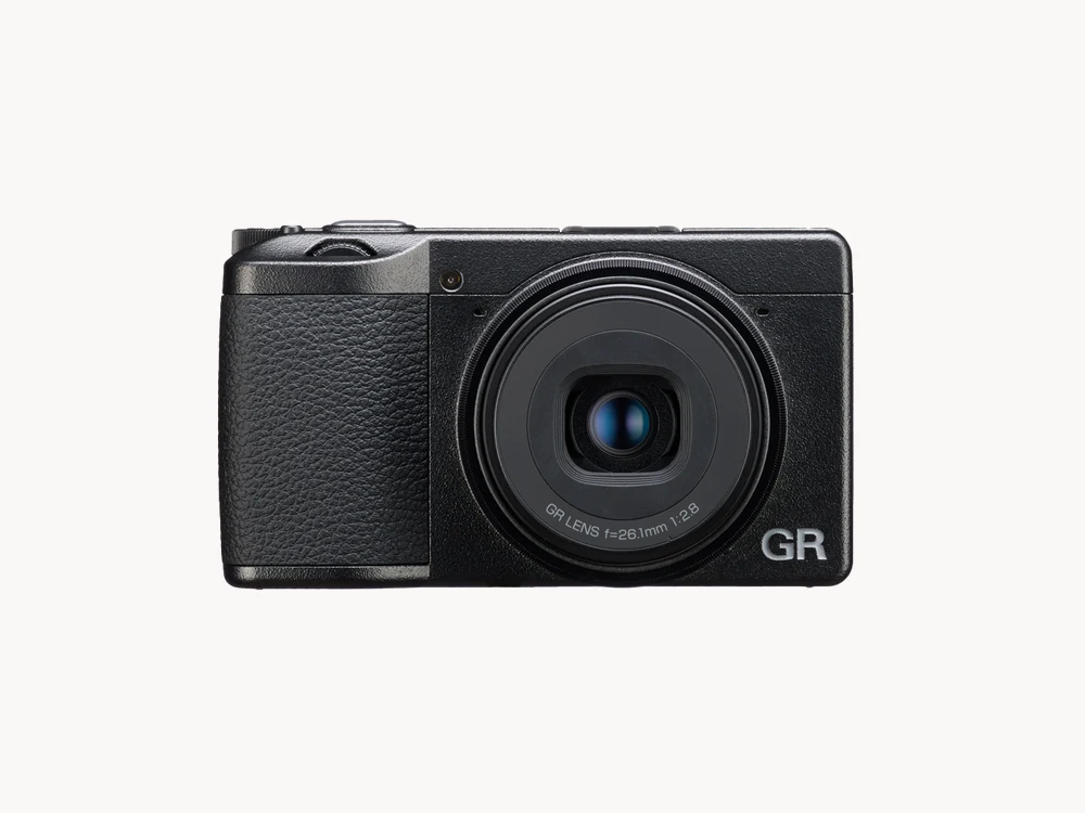 Ricoh GR IIIx HDF front product view