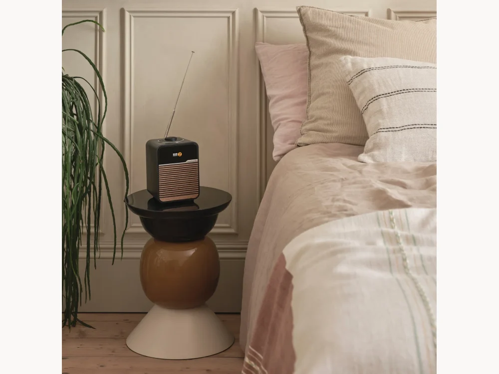 Ruark R1S smart radio in a styled home setting