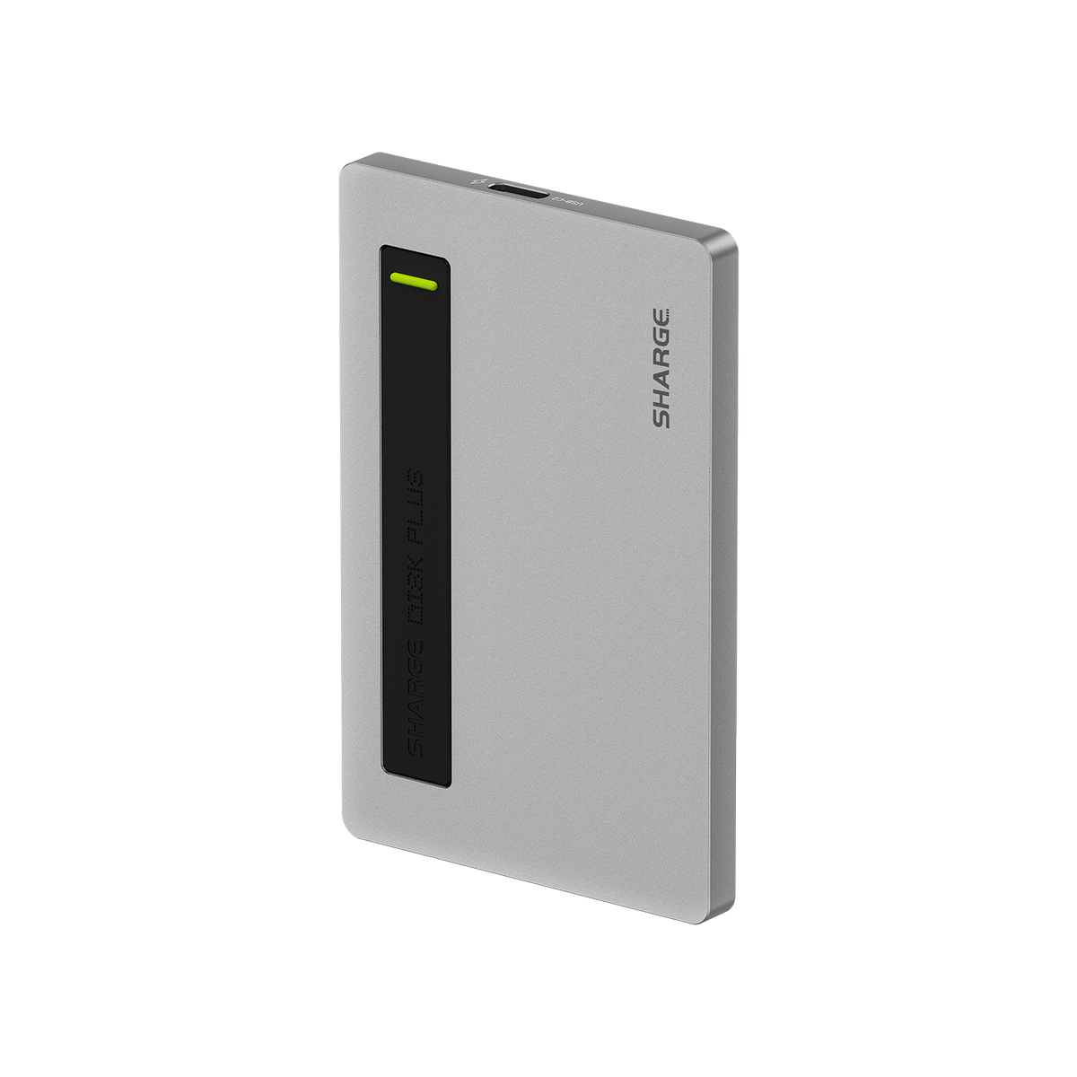 SHARGE Disk Plus showing data transfer and 100W charging passthrough