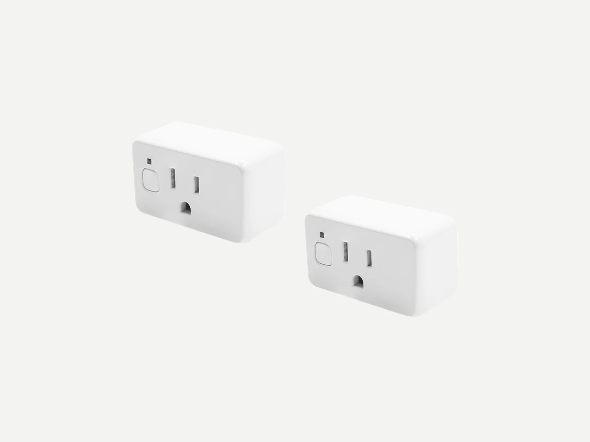 Shelly Plug US Gen4 White two-pack product render