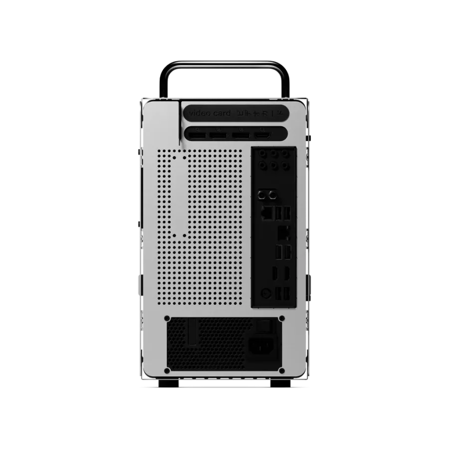 teenage engineering computer–1 rear view showing internal component layout