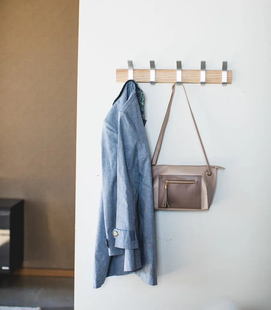 Yamazaki Home Rin Wall-Mounted Coat Rack